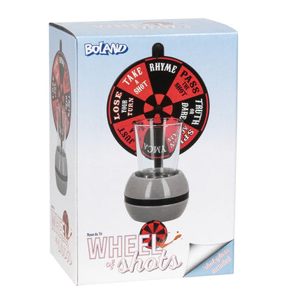 Grijze Drankspel Wheel Of Shots van Boland koop je bij Partywinkel