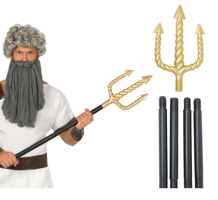 Drietand Poseidon 1,4m van Fiestas Guirca koop je bij Partywinkel