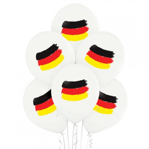 Duitsland Ballonnen Wit 30cm 10st van VDV Benefit koop je bij Partywinkel