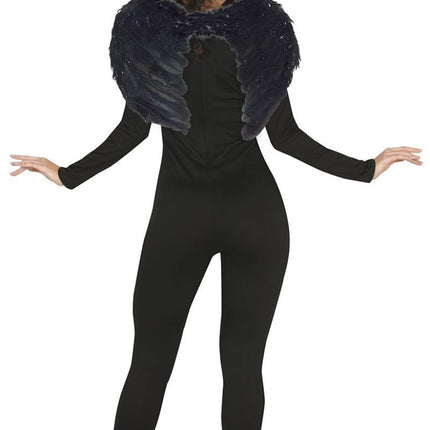 Engelen Vleugels Zwart 60cm van Fiestas Guirca koop je bij Partywinkel