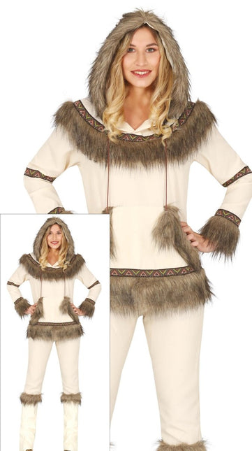 Eskimo Kostuum Wit van Fiestas Guirca koop je bij Partywinkel