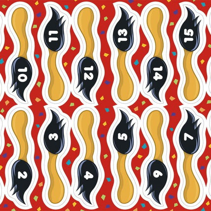 Ezeltje - Prik Spel 48,3cm 15 delig van Unique koop je bij Partywinkel