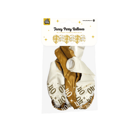 Fancy party latex ballonnen - 40 van Paper Dreams koop je bij Partywinkel