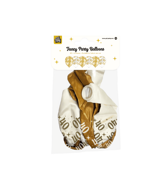 Fancy party latex ballonnen - 40 van Paper Dreams koop je bij Partywinkel