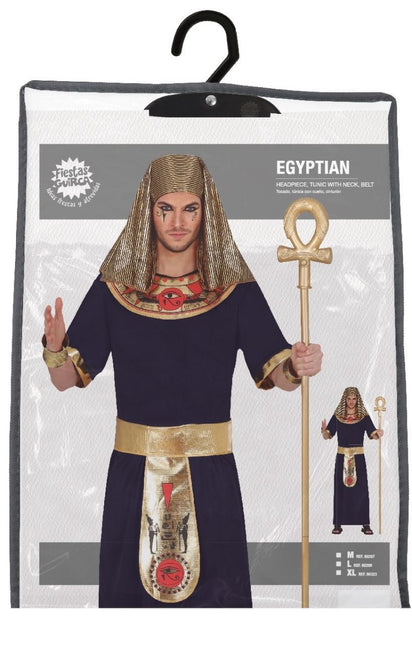 Farao Kostuum Zwart Goud Heren van Fiestas Guirca koop je bij Partywinkel