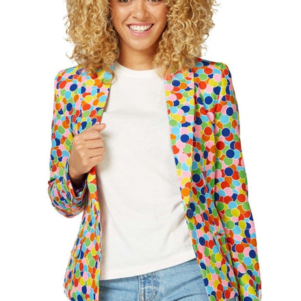 Feest Confetti Blazer Dames OppoSuits van OppoSuits koop je bij Partywinkel