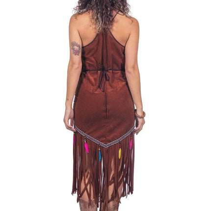 Festival Jurk Dames Indianen van Wilbers & Wilbers koop je bij Partywinkel