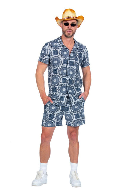 Festival Set Heren Blauw van Wilbers & Wilbers koop je bij Partywinkel