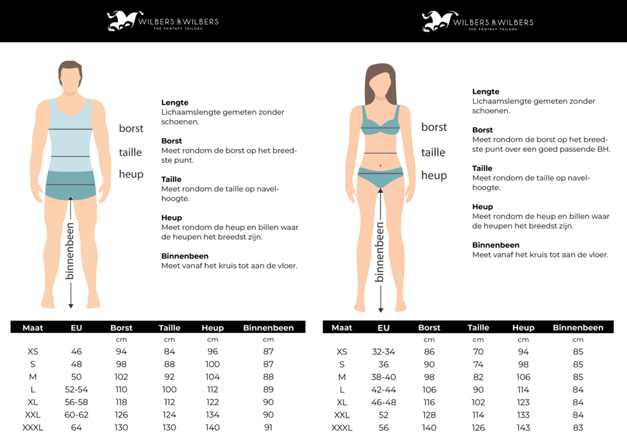 Festival Set Heren Blauw van Wilbers & Wilbers koop je bij Partywinkel