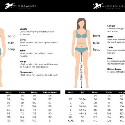Festival Set Heren Panter van Wilbers & Wilbers koop je bij Partywinkel