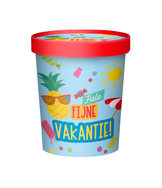 Fijne Vakantie Snoepbakje 14cm van Paper Dreams koop je bij Partywinkel