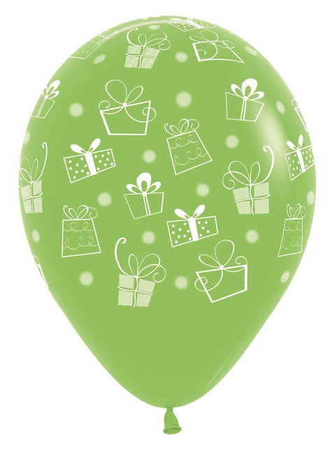 Ilmapallot lahjoja Mix 30cm 12kpl