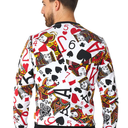 Casino Pelikortit pusero Miesten OppoSuits puvut