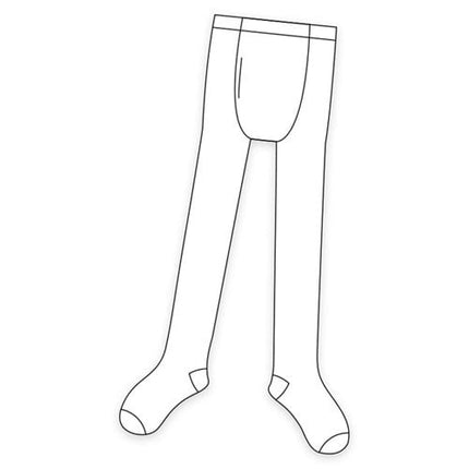 Miesten puuvillasukkahousut, joissa on fly Valkoinen