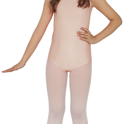 Tytön trikoo Beige Hihaton