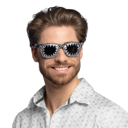 Juhlalasit glitterillä