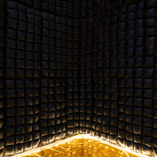 Mustat ilmapallot Wall 1.43m