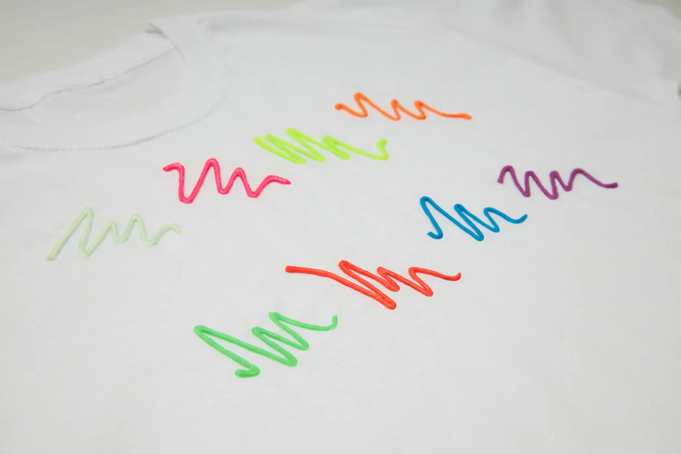 Moon Glow Hehkuva kangasmaali oranssi 30ml