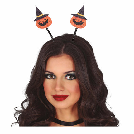 Halloween hiusnauha kurpitsat hattu
