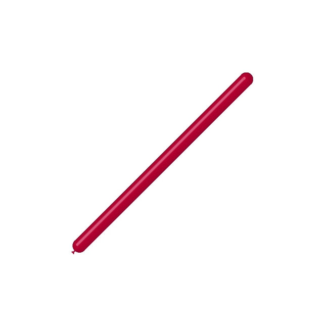 Punaiset mallinnus ilmapallot 5cm 150cm 50kpl