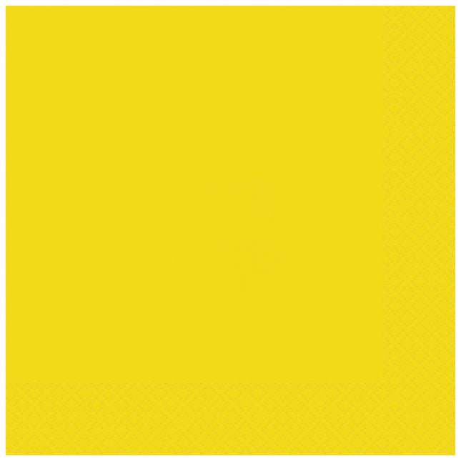 Keltaiset lautasliinat 33cm 20kpl