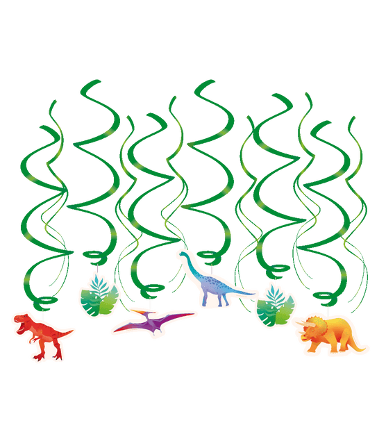 Dino roikkuu koristelu