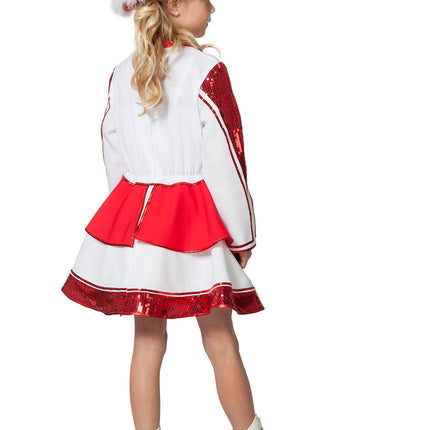 Majorette tyttö puku Majorette