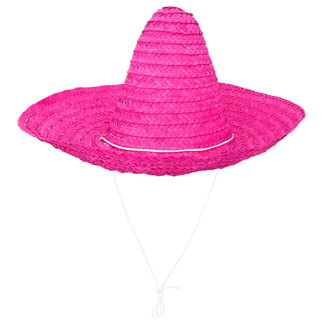 Vaaleanpunainen sombrero 49cm