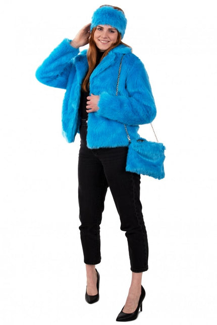 Päänauha Plush Sininen