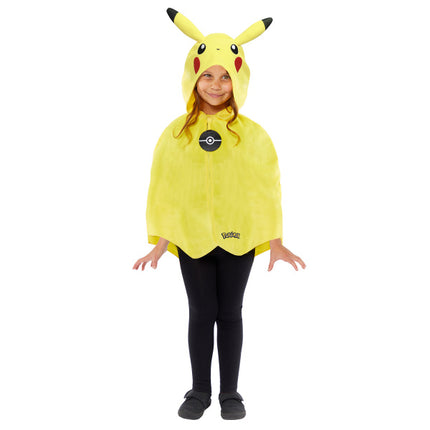 Lapsen puku Pokemon Pikachu viitta