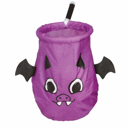 Violetti Halloween karkkia laukku Bat