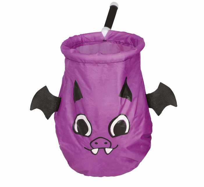 Violetti Halloween karkkia laukku Bat