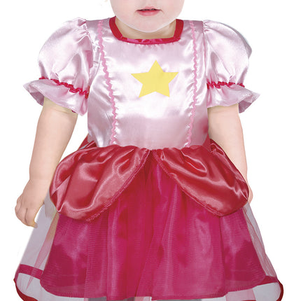 Prinsessa mekko vaaleanpunainen tyttö