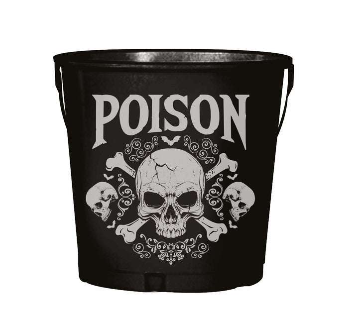 Musta Halloween pöydän koristelu ämpäri