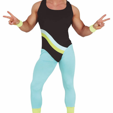 Urheilija puku miehet sininen