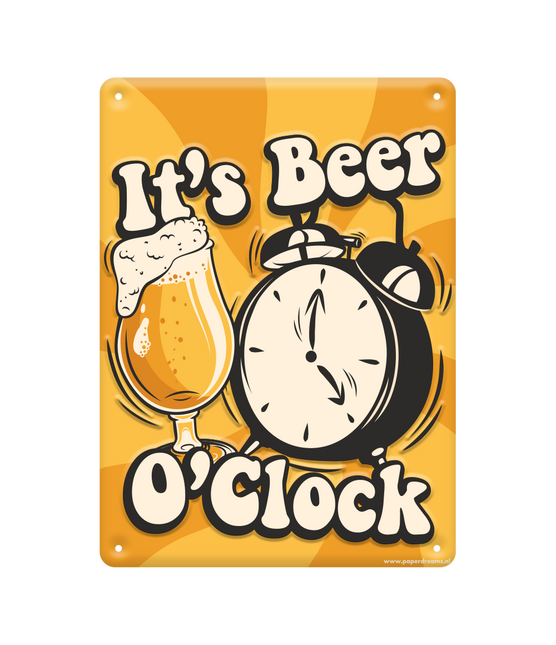 Metallikilpi Bear O'Clock