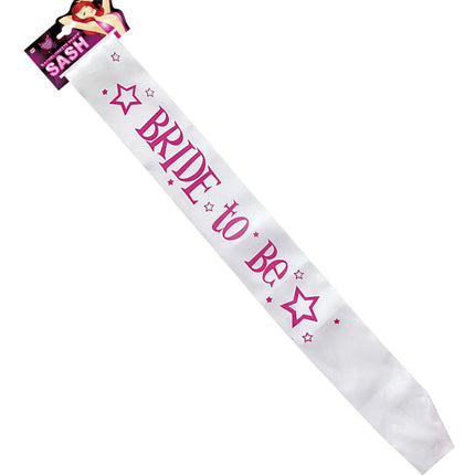 Valkoinen vaaleanpunainen vyötärö morsian olla