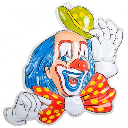 Seinäkoriste Pelle Siniset hiukset 50cm