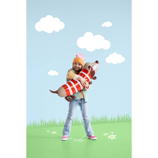 Koira helium ilmapallo tyhjä 88cm