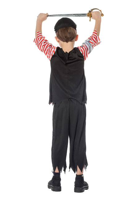 Merirosvo pukeutua asettaa poika