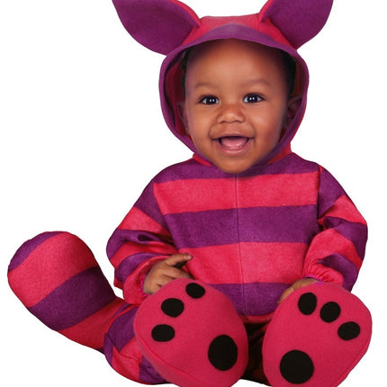 Violetti kissa puku vauva