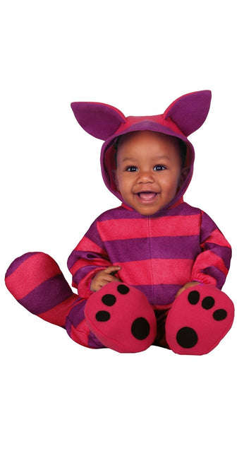 Violetti kissa puku vauva