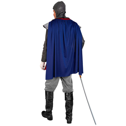 Miesten ritari puku hupulla