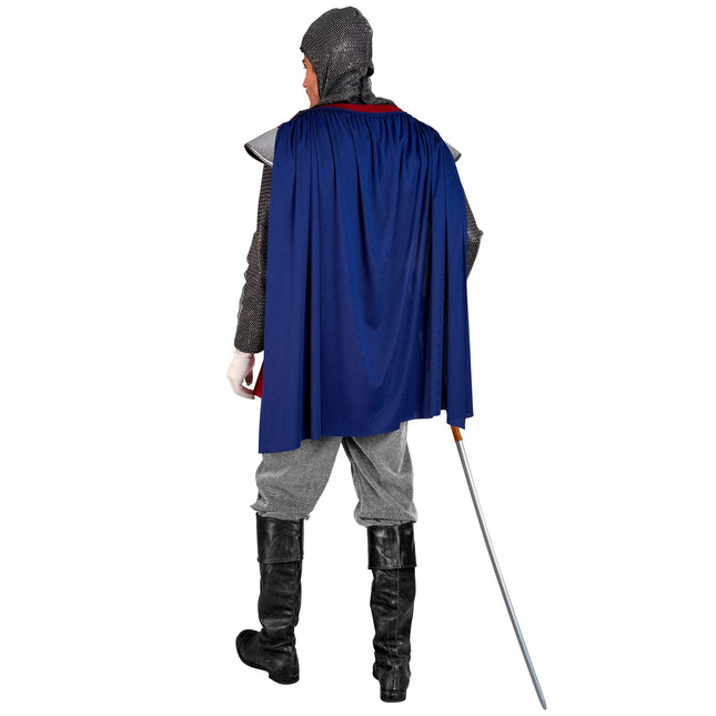 Miesten ritari puku hupulla