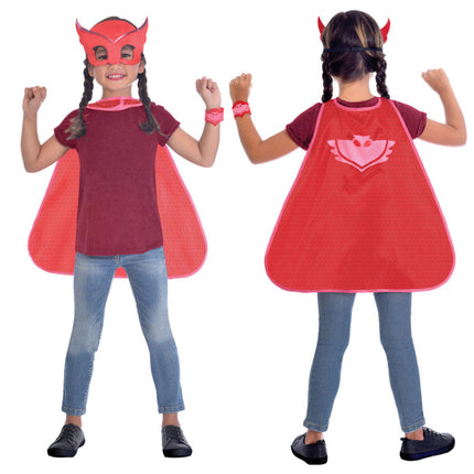 Lapsen puku PJ Masks Owlette Cape Set 4/8 vuotta