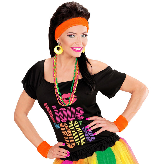 Neon oranssi hikinauhat 2 kpl