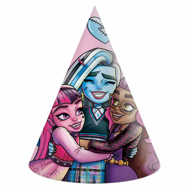Monster High Party Hatut 6kpl
