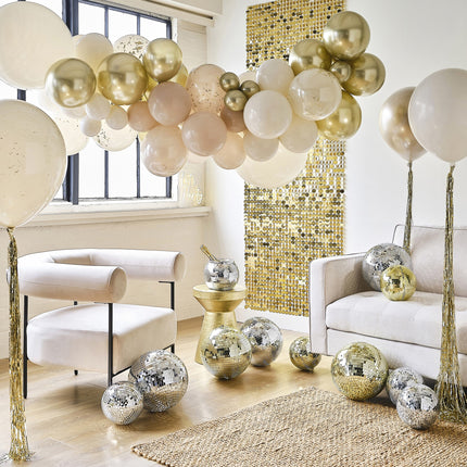 Party Discoball Gold 20cm