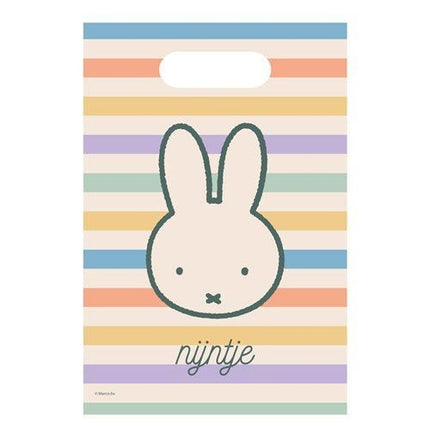 Miffy jakopussit värilliset 23cm 6kpl 6kpl