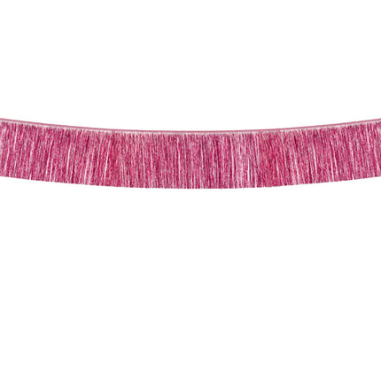 Vaaleanpunainen Garland hapsut